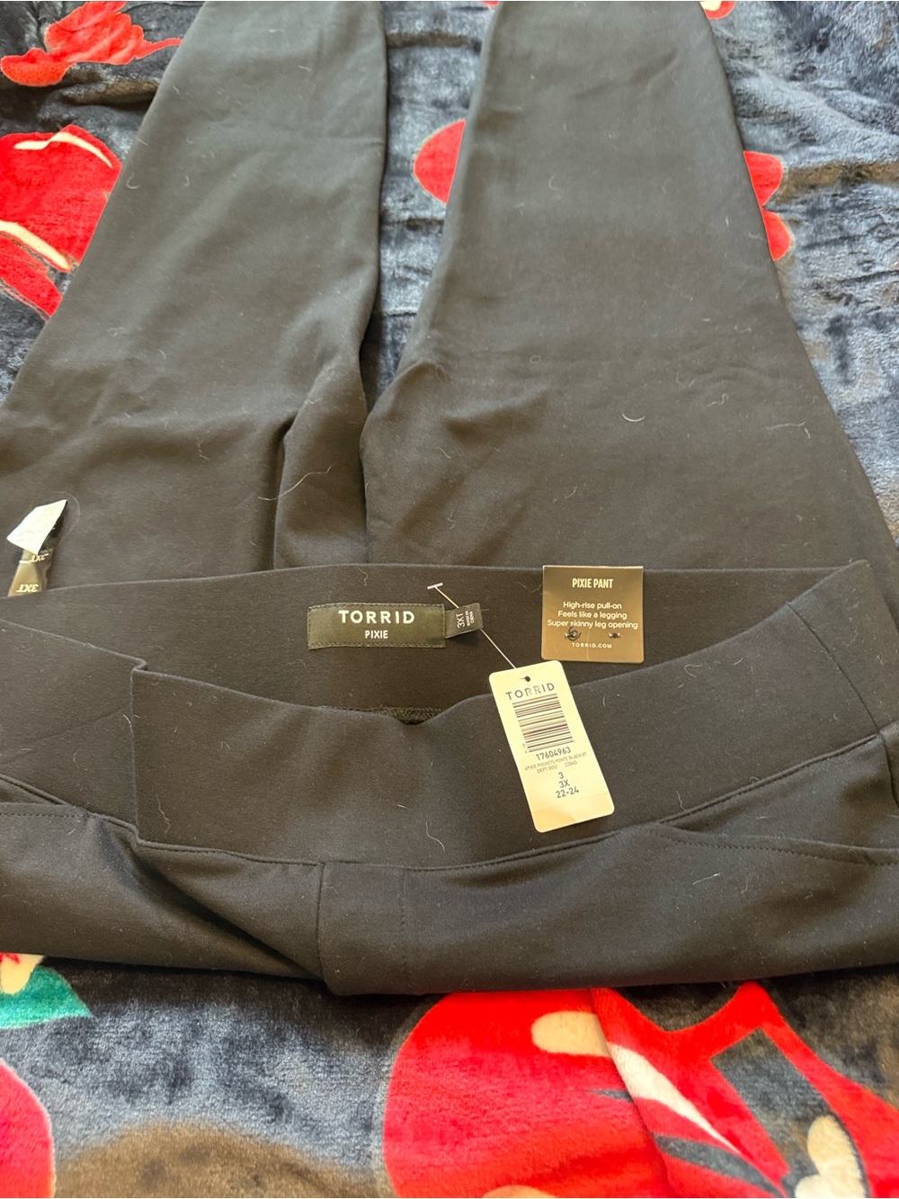 torrid Black Pixie Pull-On Pants